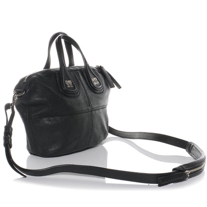 Givenchy Leather Micro Nightingale Black 3 of 7