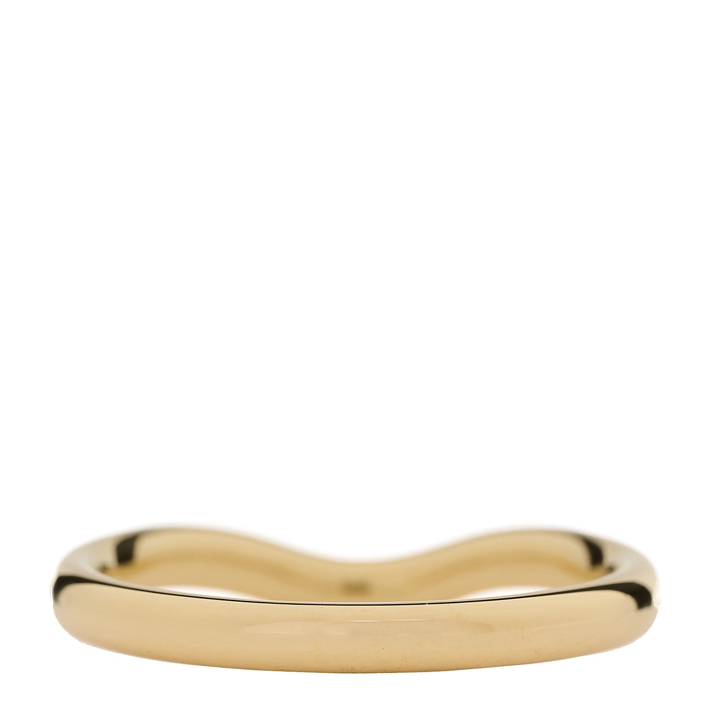 18K Yellow Gold Yellow Diamond Elsa Peretti Wedding Band Ring 50 5.5