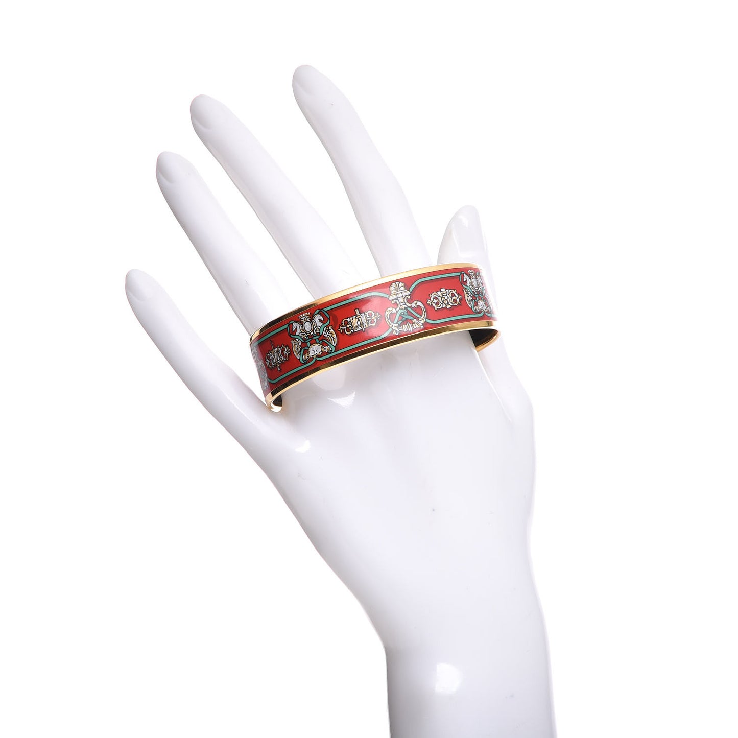 Enamel Printed Wide Bracelet 65