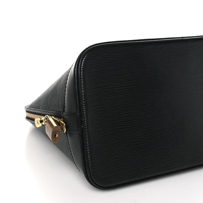 Louis Vuitton Epi Alma PM Black 8 of 10