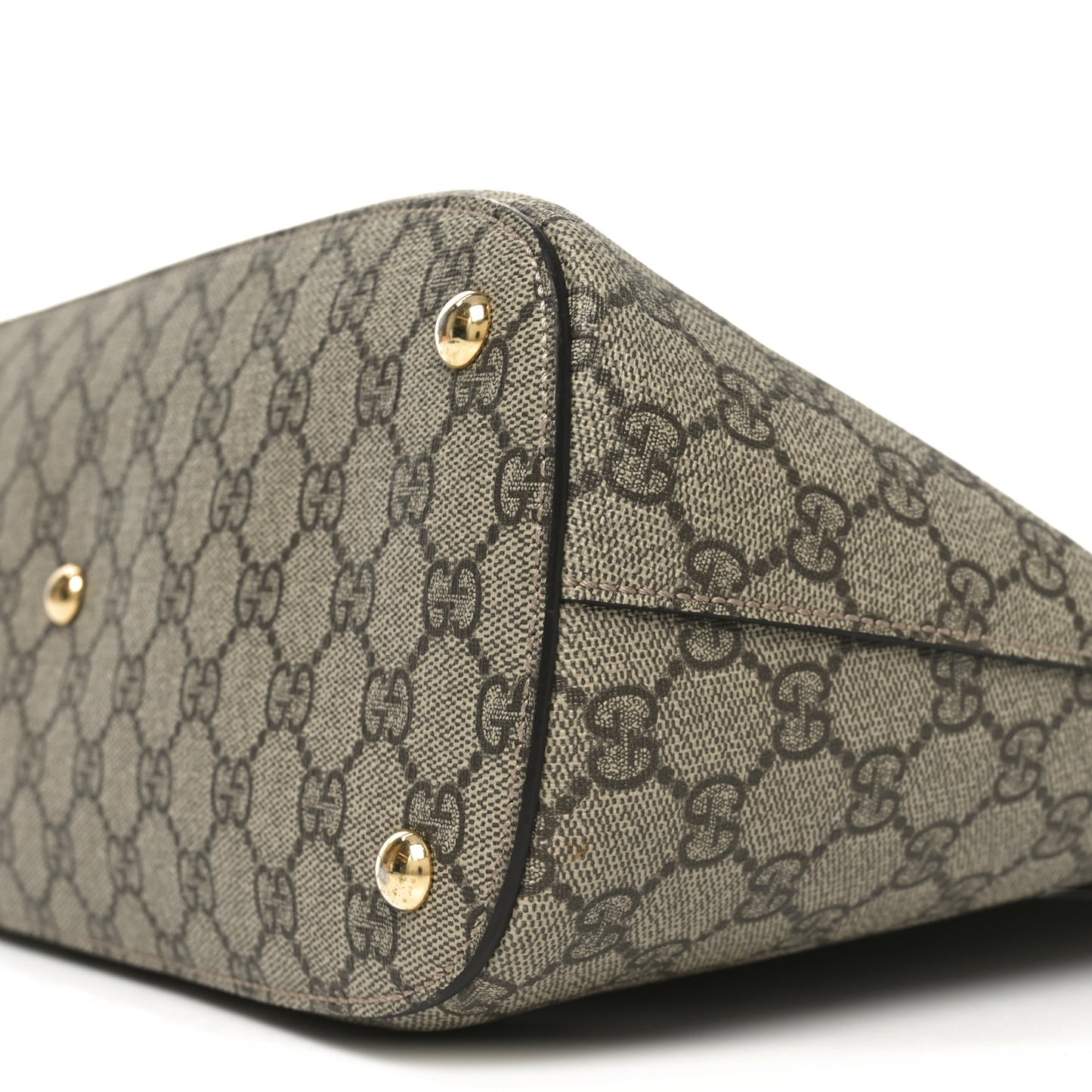 GG Supreme Monogram Linea A Hobo Brown