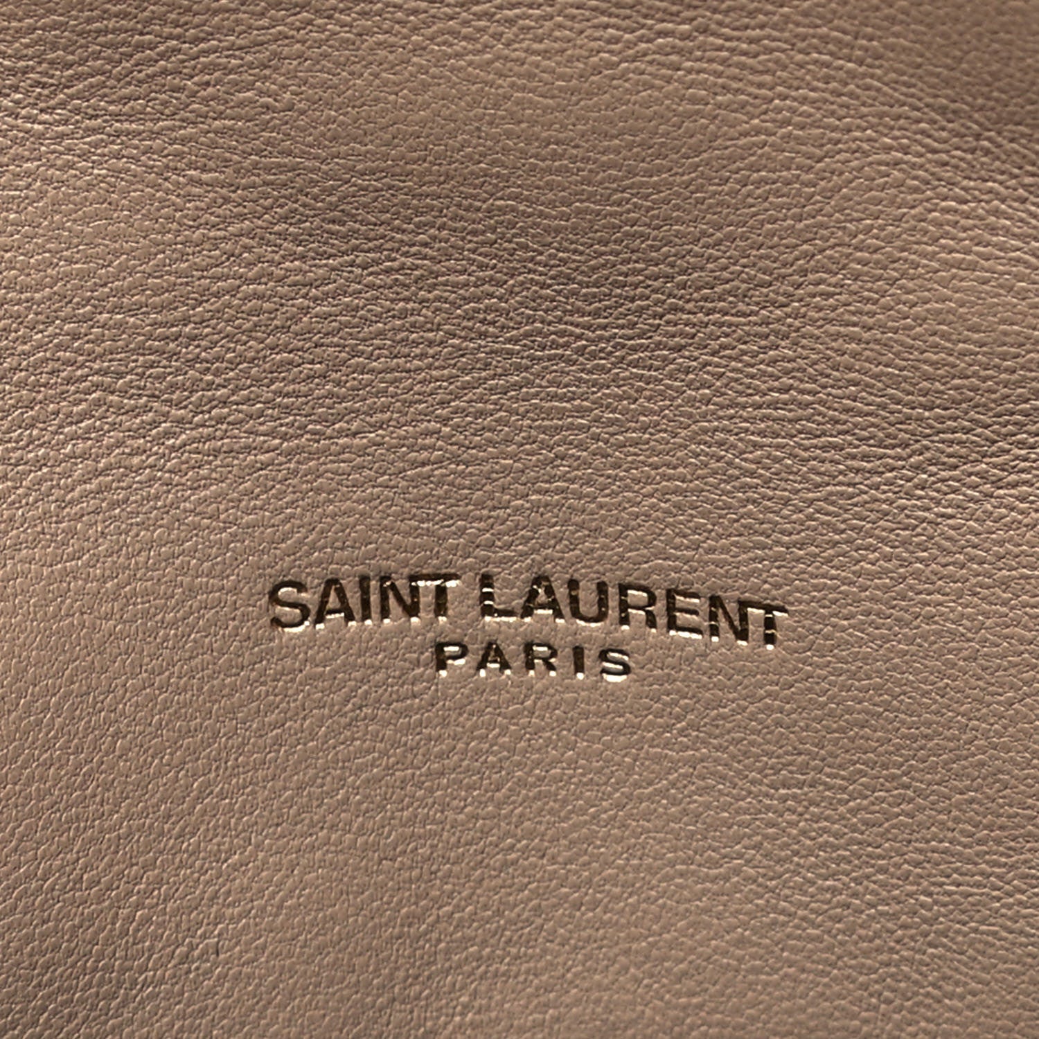 Saint Laurent Lambskin Quilted Medium Loulou Puffer Monogram Chain Satchel Dark Beige 6 of 11