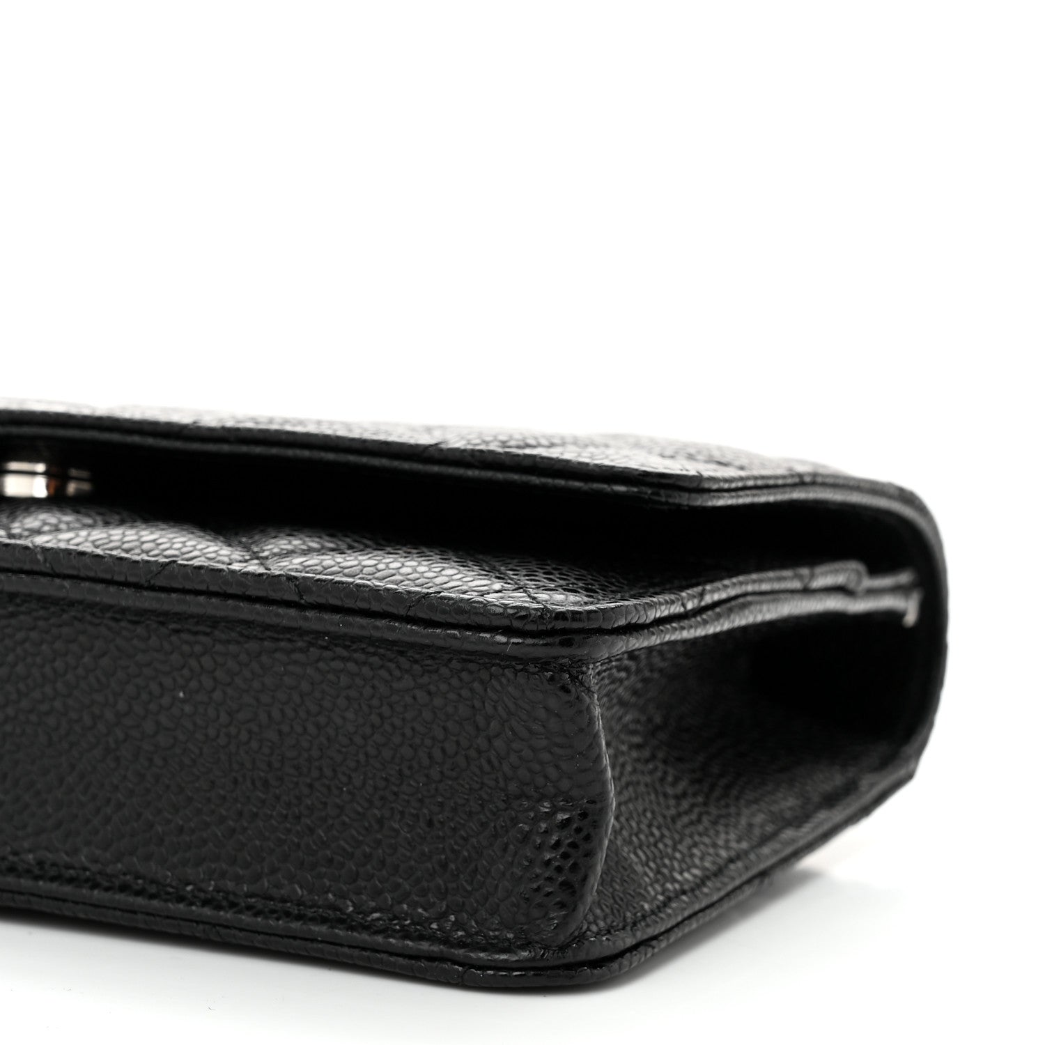 Chanel Caviar Quilted Wallet on Chain WOC Black 11 of 12