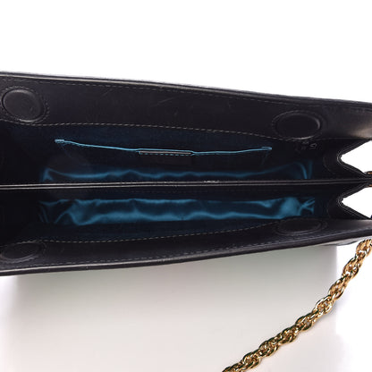 Gucci Suede Patent Web Small Ophidia Chain Shoulder Bag New Shamarock Black 5 of 11