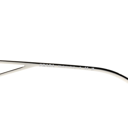 Prada Metal Symbole Triangle Logo Sunglasses SPR57Y Silver 5 of 7