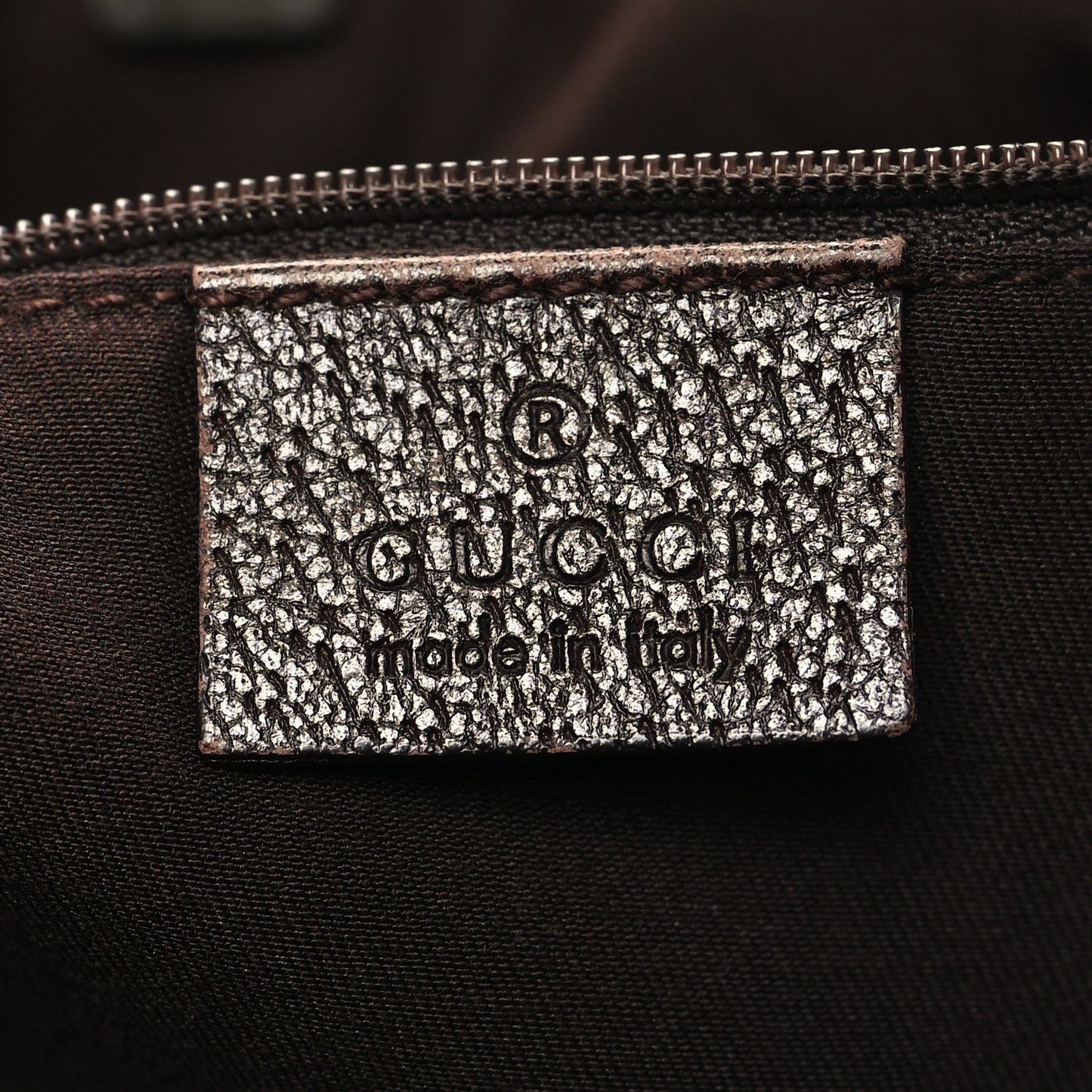 Monogram Large Abbey Tote Dark Brown