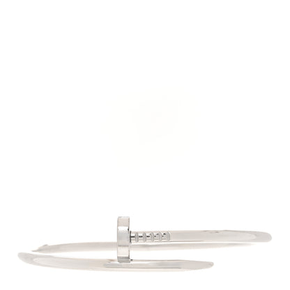 Cartier 18K White Gold Juste Un Clou Bracelet 18 1 of 4