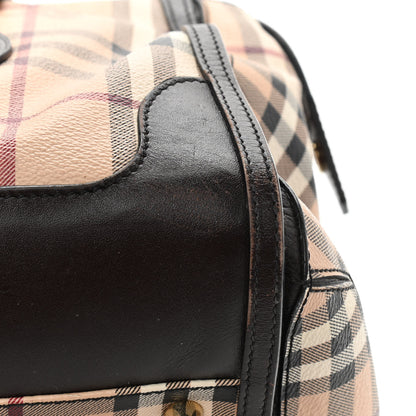 Burberry Haymarket Check Small Gladstone Chocolate 12 of 15