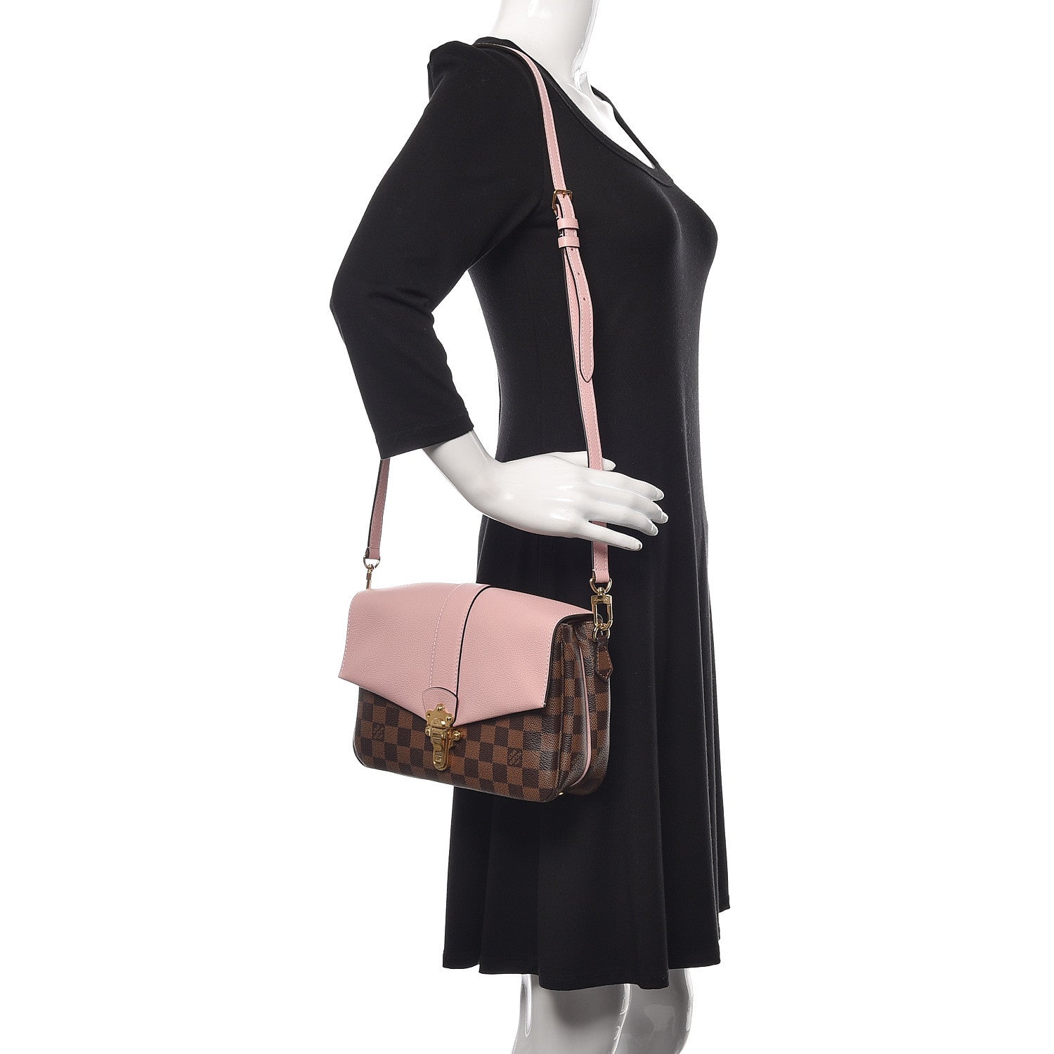 Louis Vuitton Damier Ebene Clapton Magnolia 2 of 14