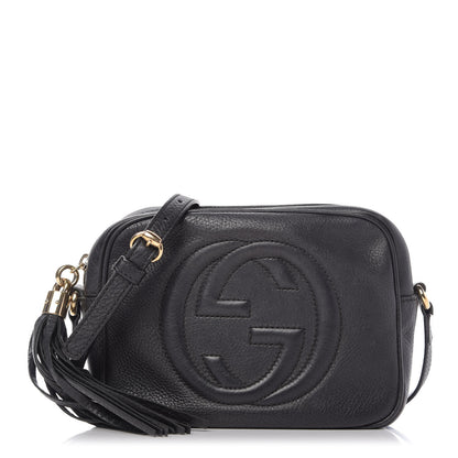 Gucci Pebbled Calfskin Small Soho Disco Bag Black 1 of 9