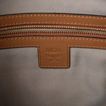 MCM Visetos Medium Klara Hobo Cognac 6 of 7