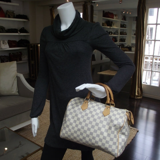 Louis Vuitton Damier Azur Speedy 30 2 of 9