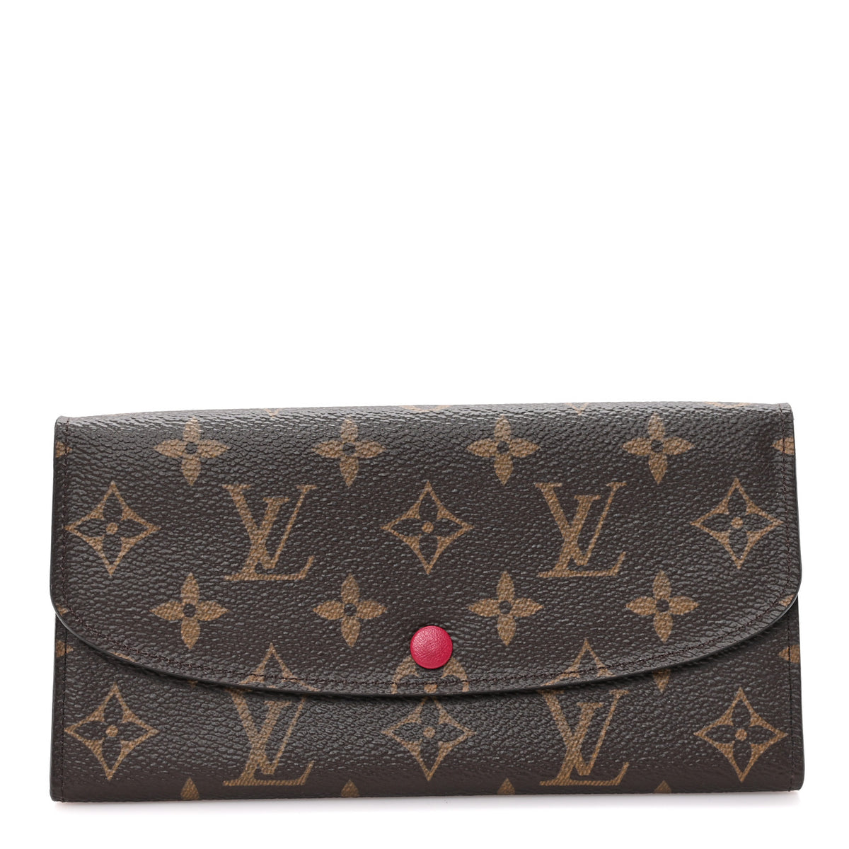 Monogram Emilie Wallet Fuchsia