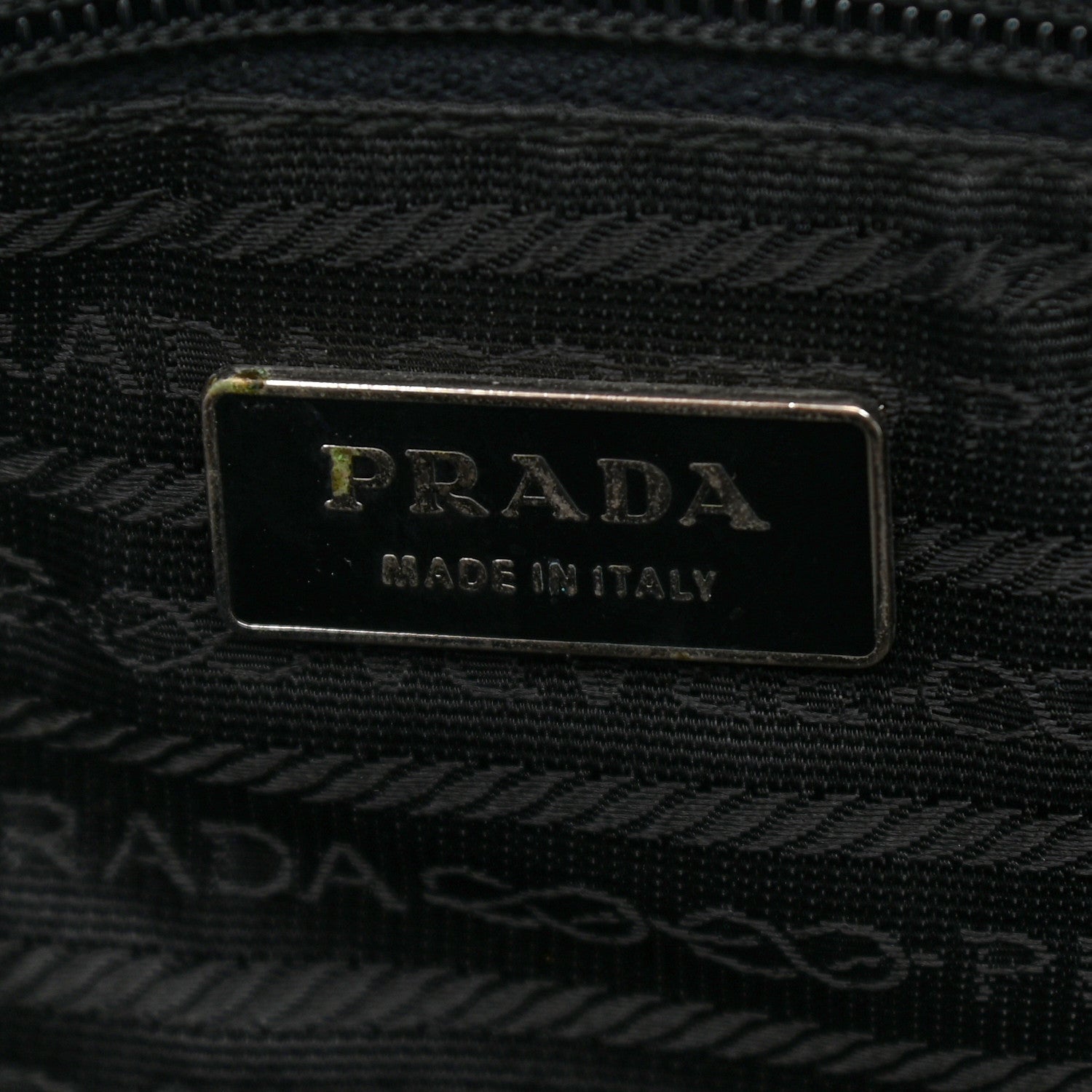 Prada Tessuto Nylon Saffiano Duffle Black 5 of 11