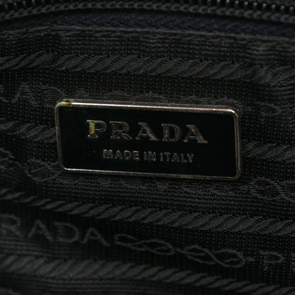 Prada Tessuto Nylon Saffiano Duffle Black 5 of 11
