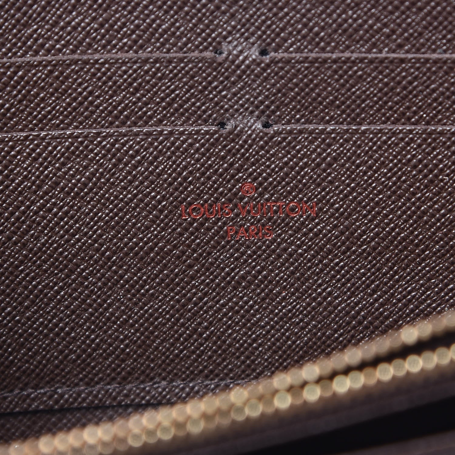 Louis Vuitton Damier Ebene Zippy Wallet 6 of 11