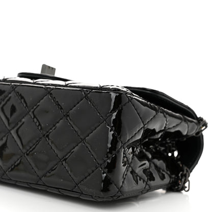 Chanel Patent Calfskin Quilted 2.55 Reissue Mini Flap So Black 10 of 10