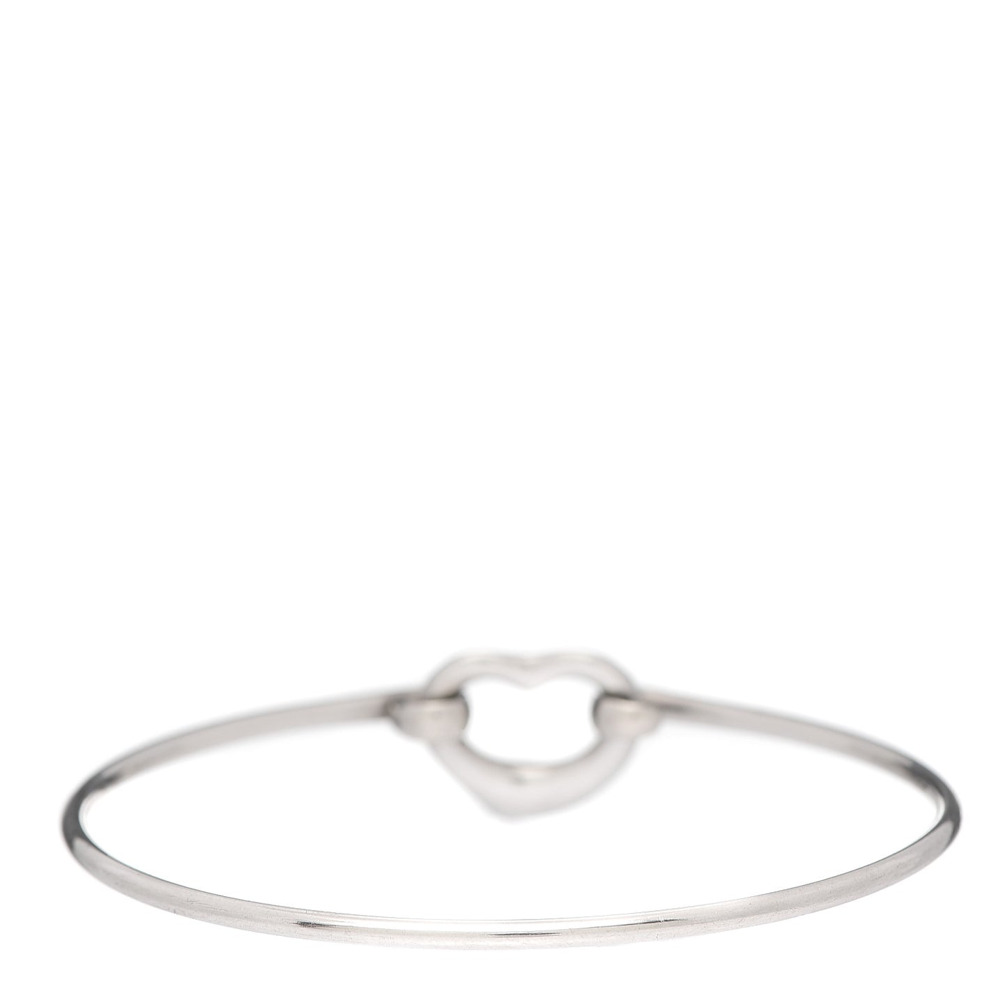 Sterling Silver Elsa Peretti Open Heart Bangle