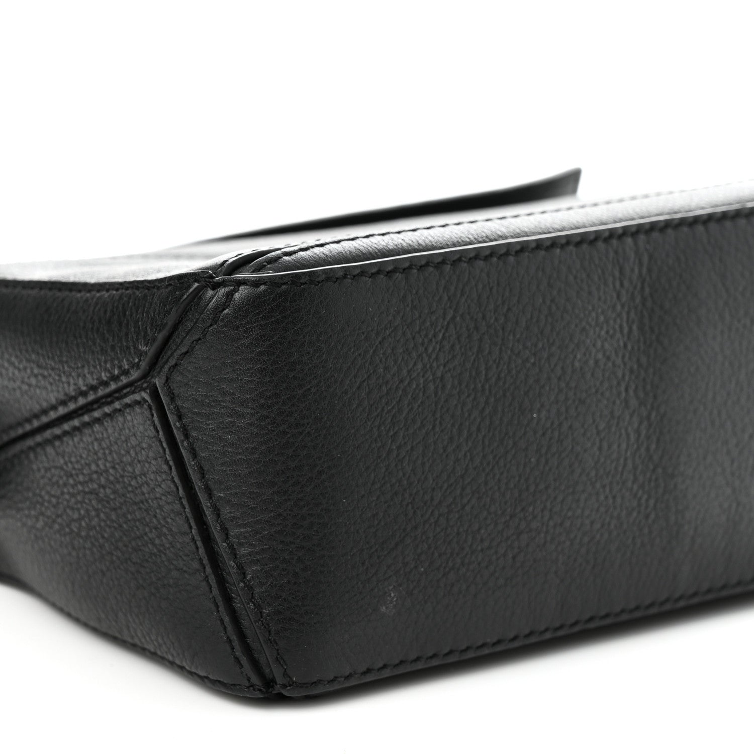 Loewe Calfskin Mini Puzzle Bag Black 9 of 11