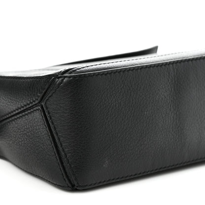 Loewe Calfskin Mini Puzzle Bag Black 9 of 11