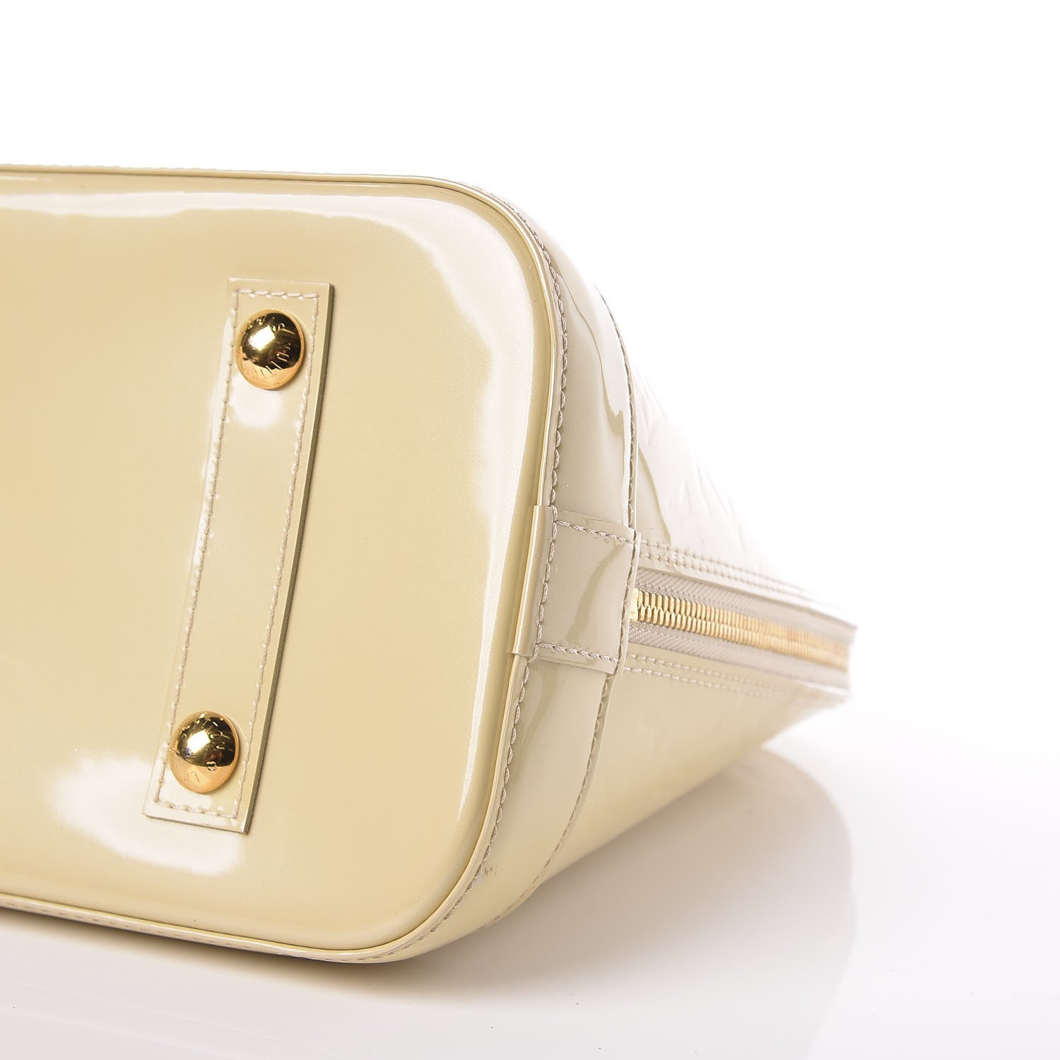 Louis Vuitton Vernis Alma PM Blanc Corail 6 of 15