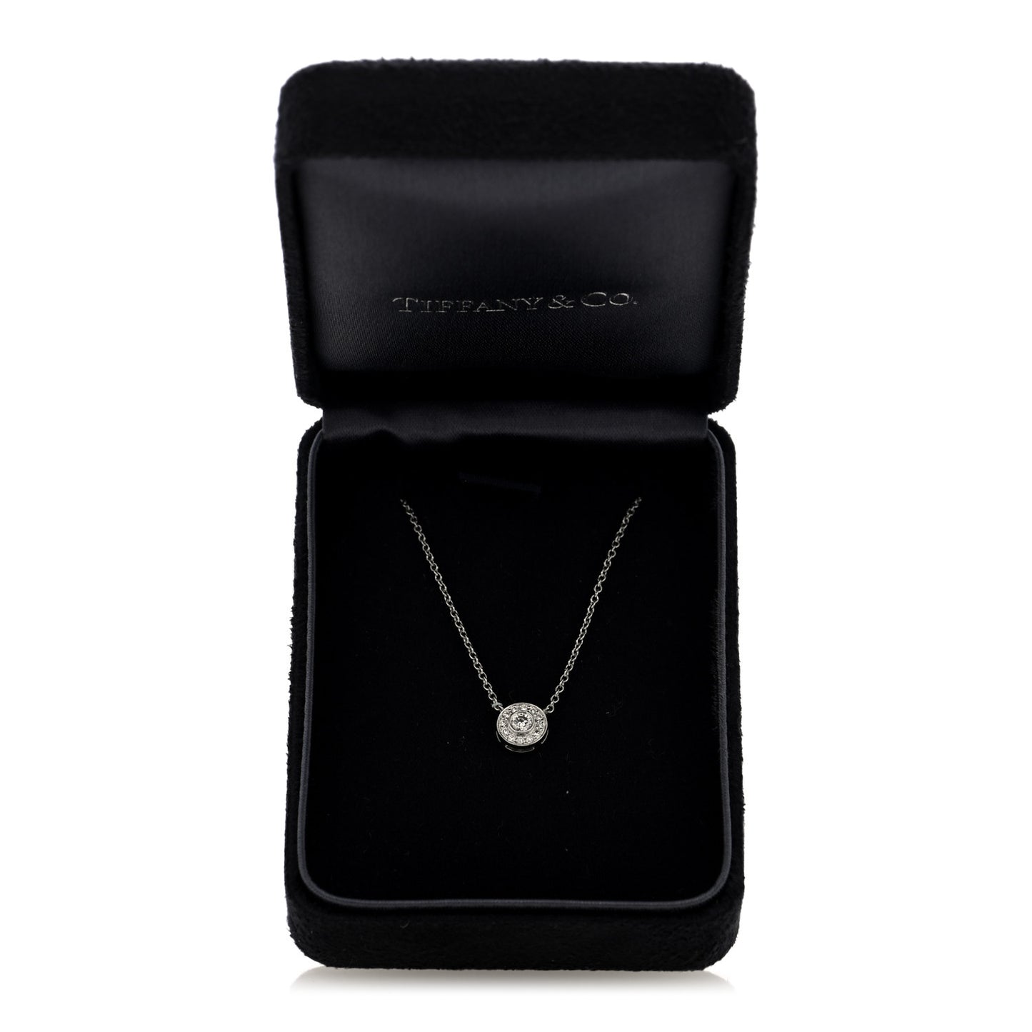 Platinum Diamond .16ctw Soleste Pendant Necklace