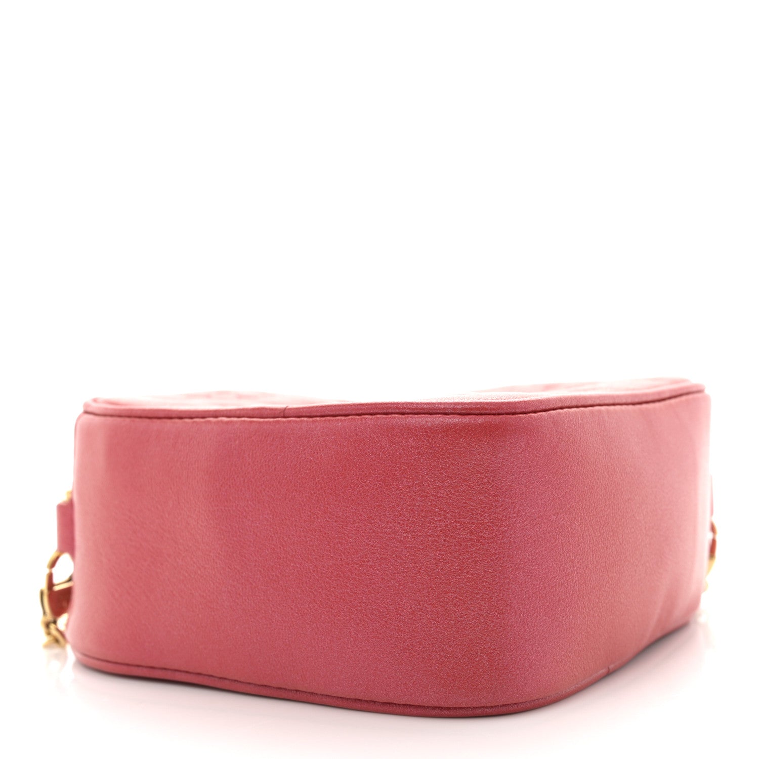 Louis Vuitton Lambskin Embossed Monogram Fall In Love Sac Coeur Heart Chain Bag Lipstick Red 4 of 10