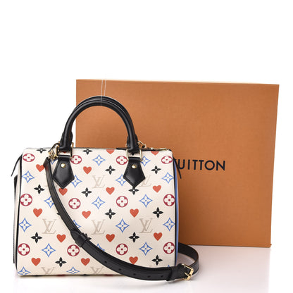 Louis Vuitton Game On Speedy Bandouliere 25 White 10 of 10