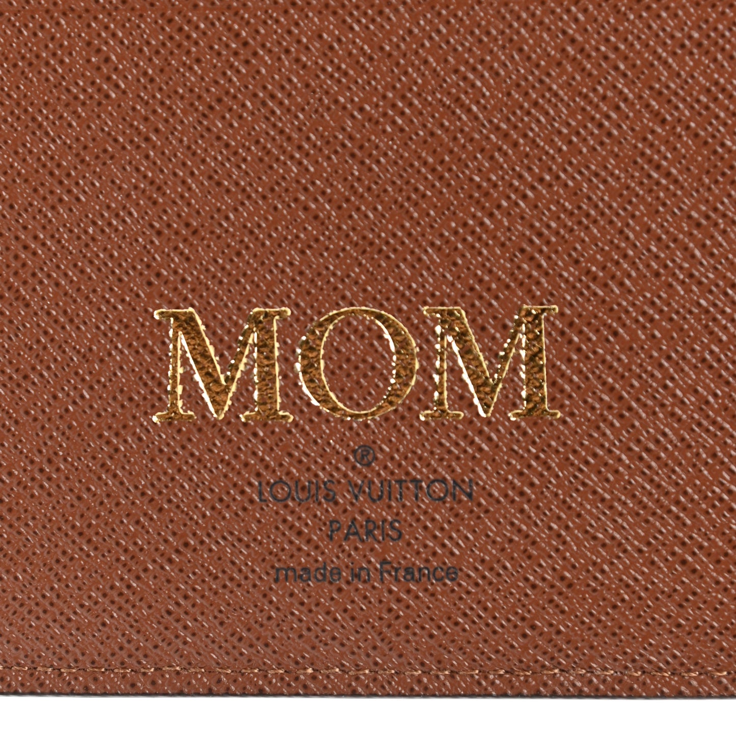 Monogram Desk Agenda Cover