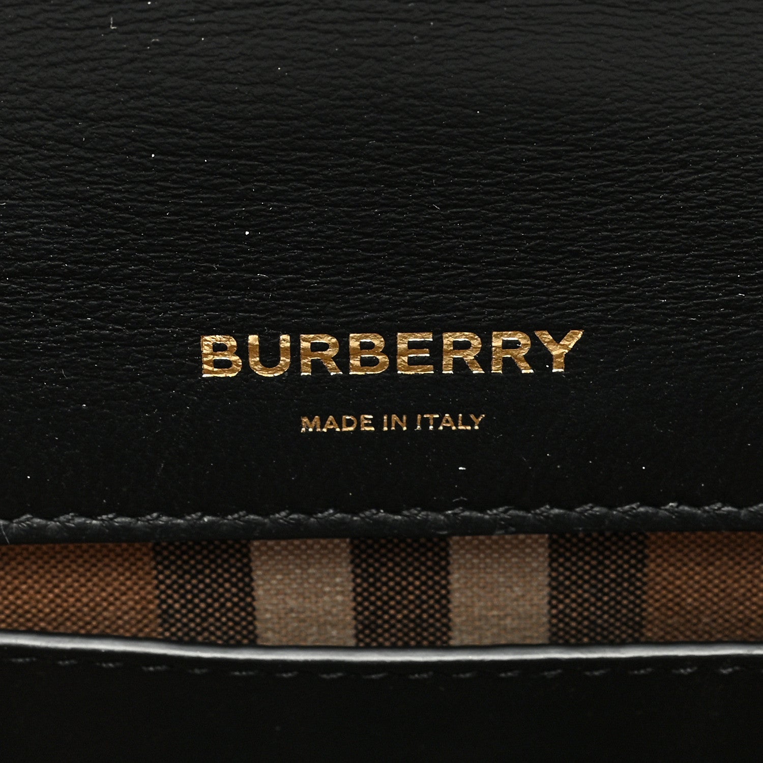 Burberry Check Cashmere Small Lola Bag Black 6 of 10
