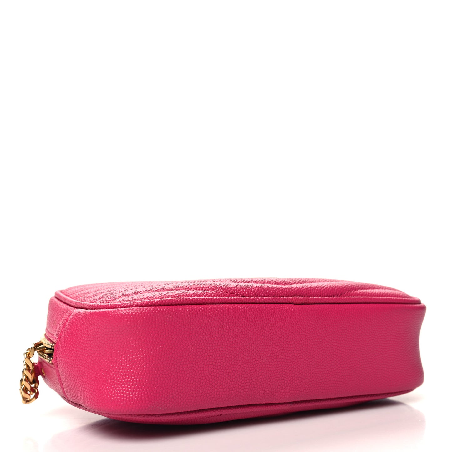 Grain De Poudre Matelasse Monogram Mini Lou Camera Bag Fuchsia