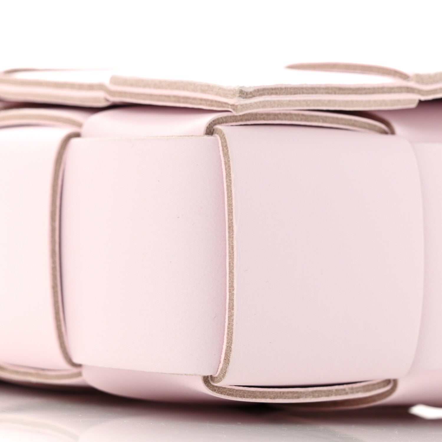 Bottega Veneta Lambskin Maxi Intrecciato Cassette Crossbody Bag Bliss Washed 10 of 10