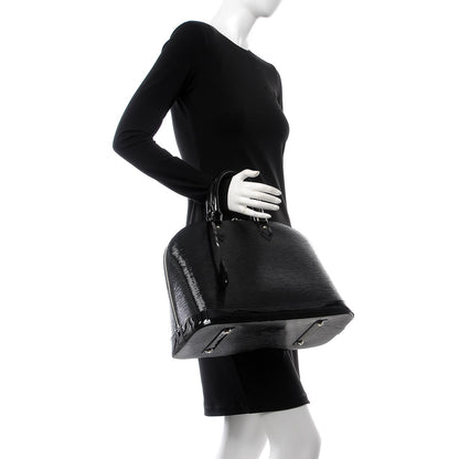 Louis Vuitton Electric Epi Alma GM Black 2 of 7