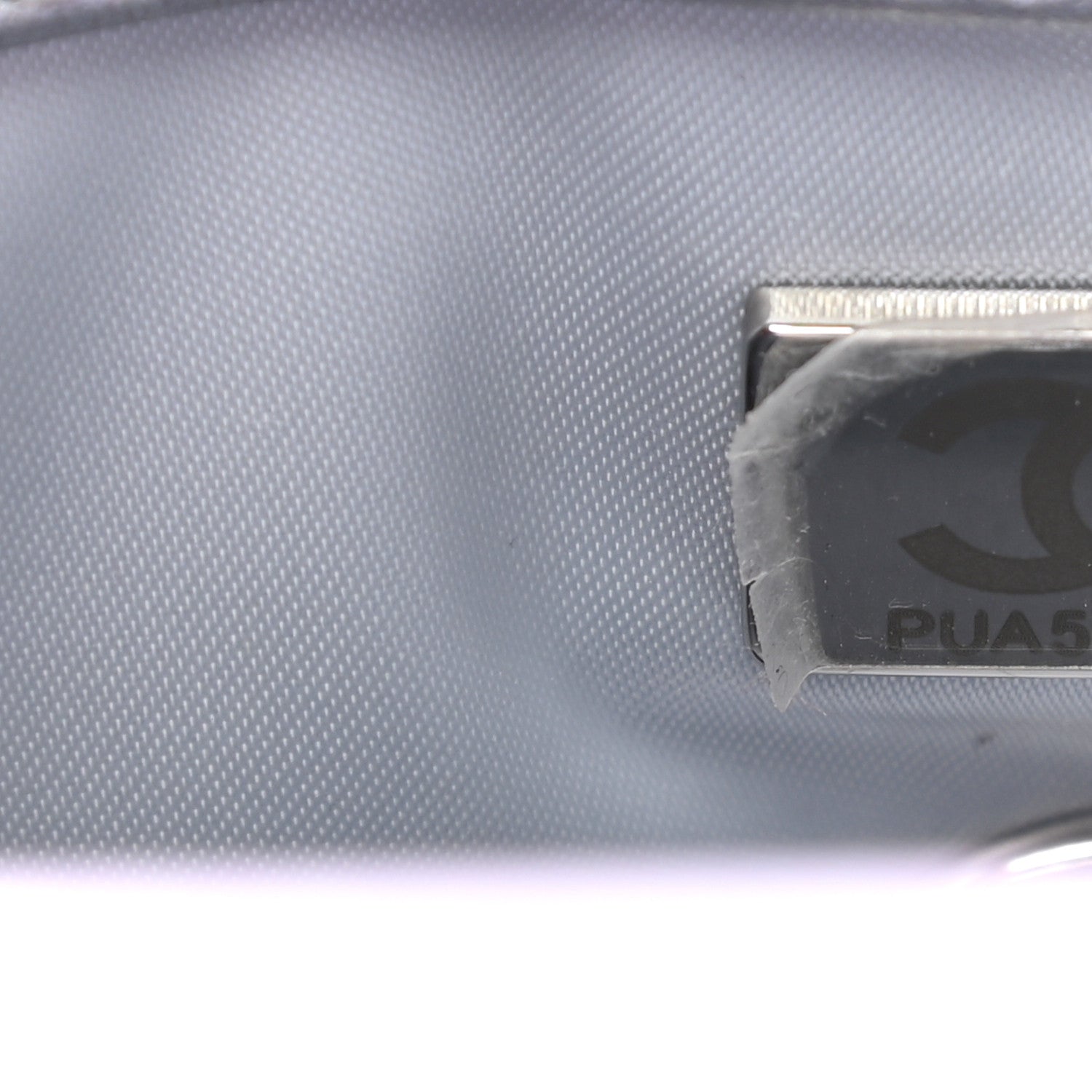 Chanel Gradient Metallic Calfskin Quilted Clutch Silver Blue Yellow Purple 7 of 10