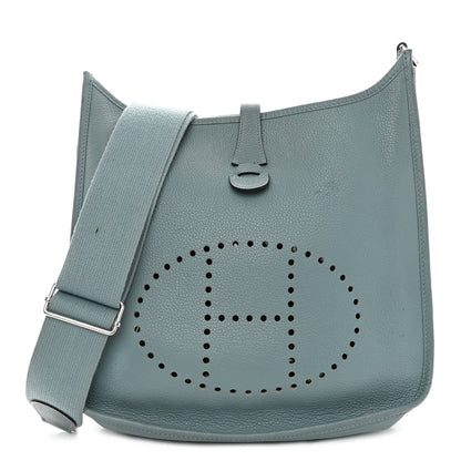 Hermes Taurillon Clemence Evelyne III PM Ciel 1 of 13