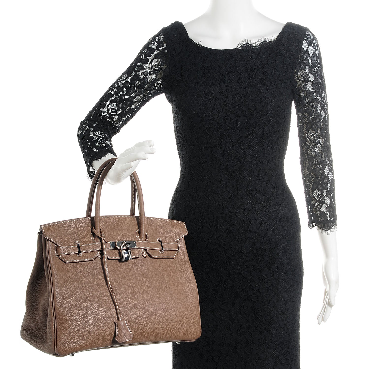 Hermes Togo Birkin 35 Etoupe 2 of 27