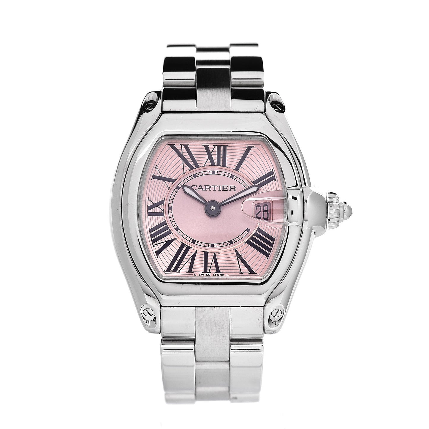 Stainless Steel 31mm Roadster Quartz Watch Pink