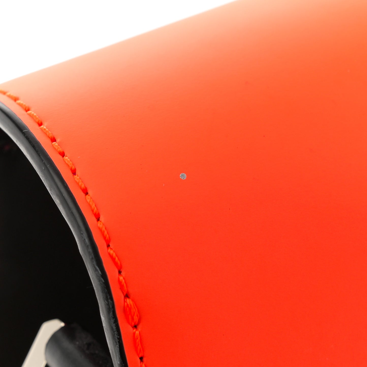 Calfskin Mini Patricia Crossbody Bag Pink Orange Black