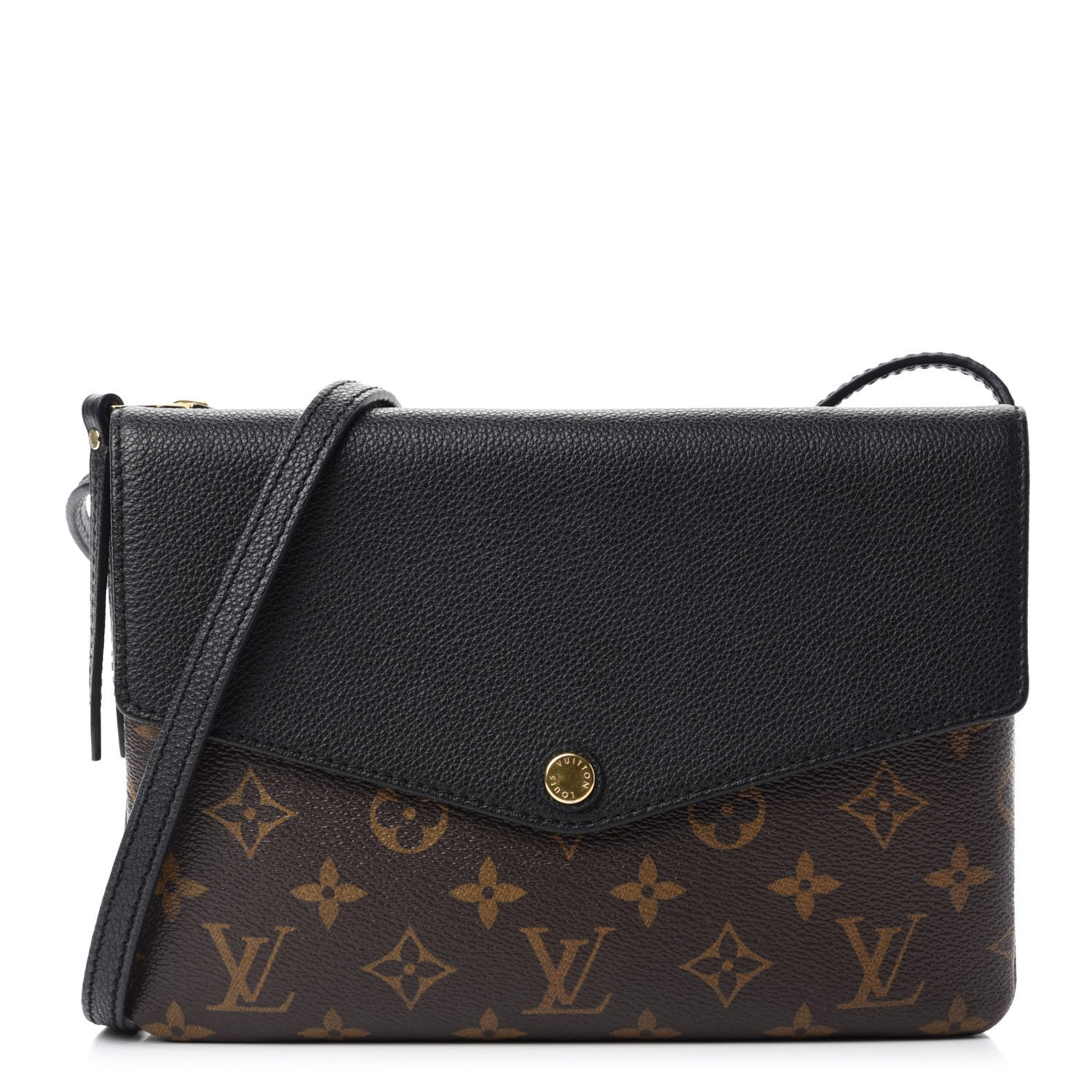 Louis Vuitton Monogram Twice Pochette Black 1 of 11
