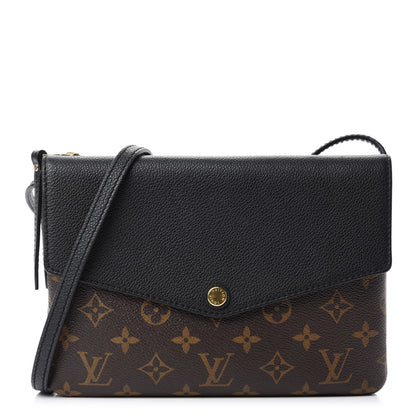 Louis Vuitton Monogram Twice Pochette Black 1 of 11