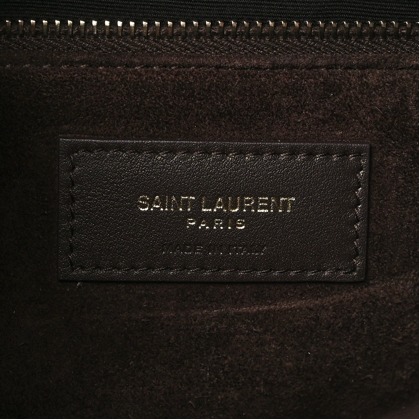 Calfskin Woven Monogram Medium Niki Chain Satchel Burnt Brown