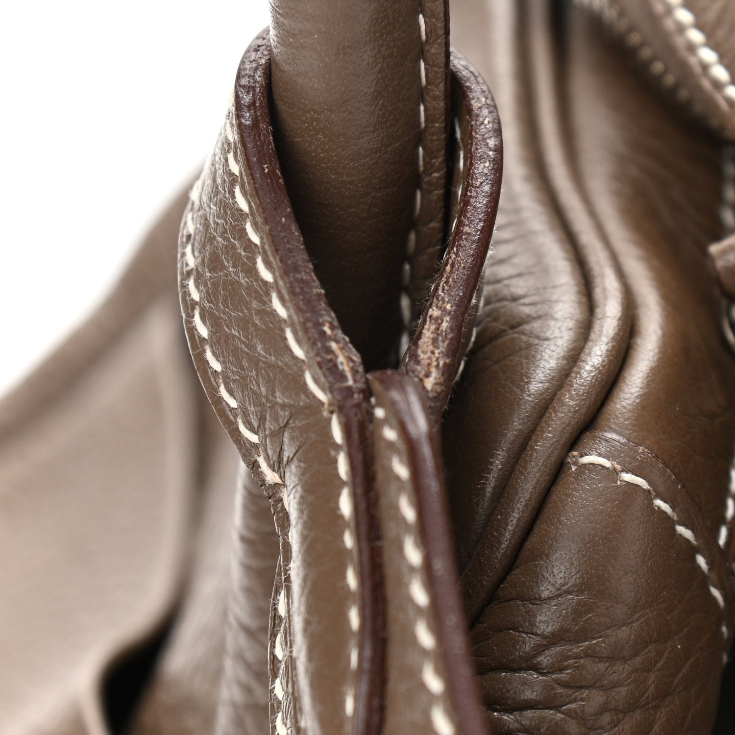 Hermes Taurillon Clemence Lindy 30 Etoupe 13 of 18