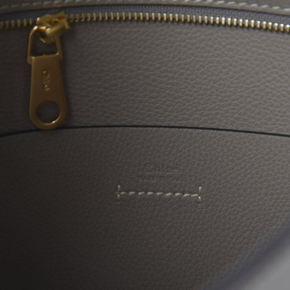 Chloe Small Grain Smooth Calfskin Medium Darryl Hobo Motty Grey 7 of 8