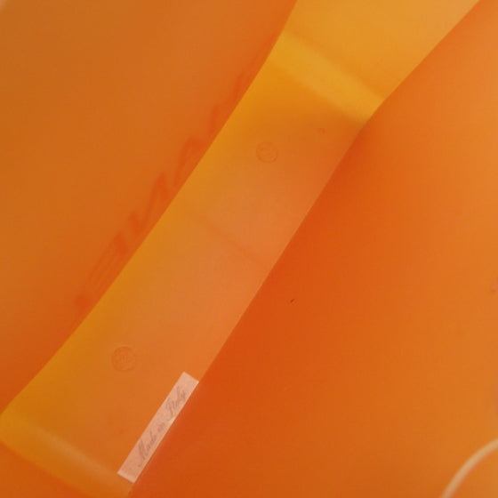 Jelly Rubber Tote Orange