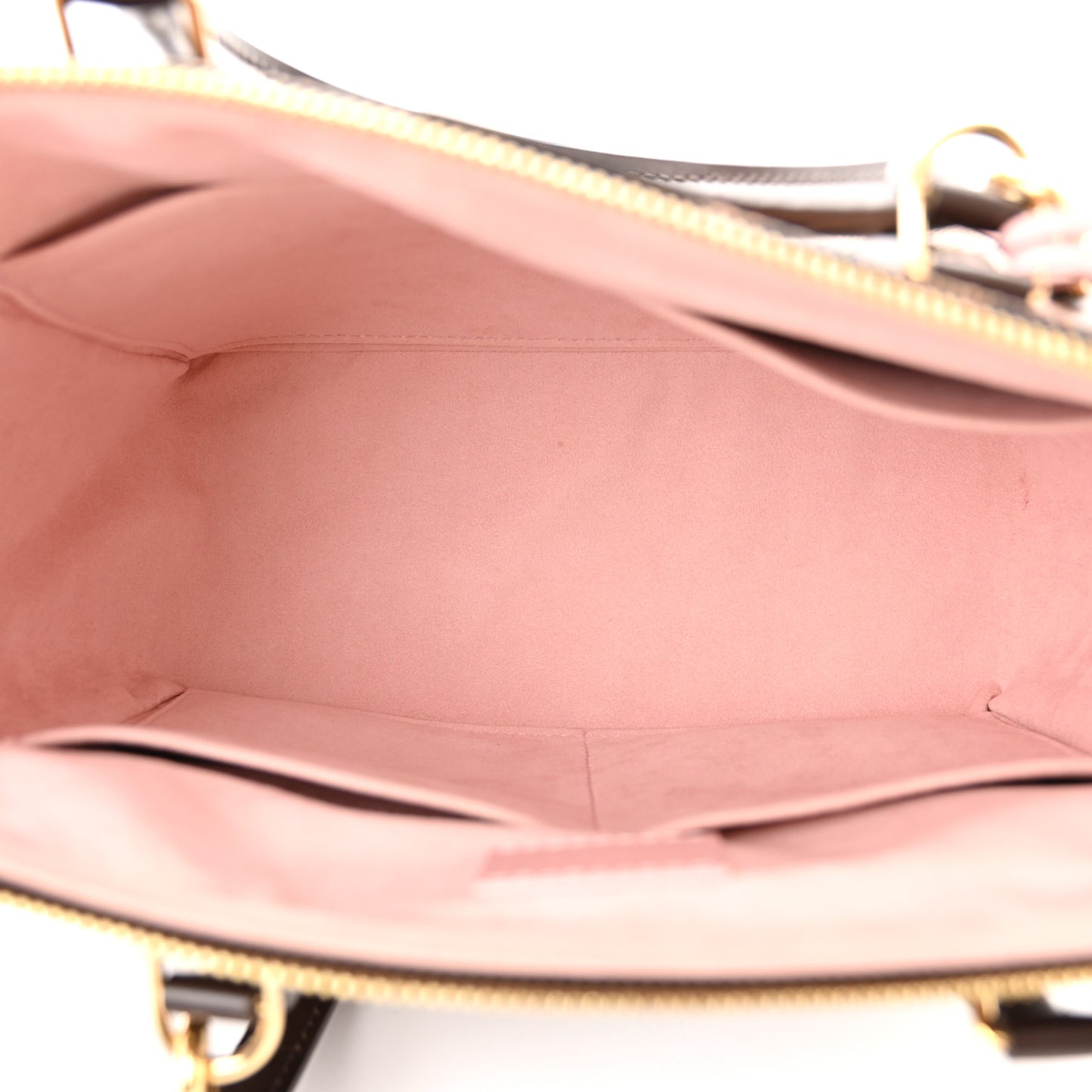 Damier Ebene Caissa Tote PM Rose Ballerine