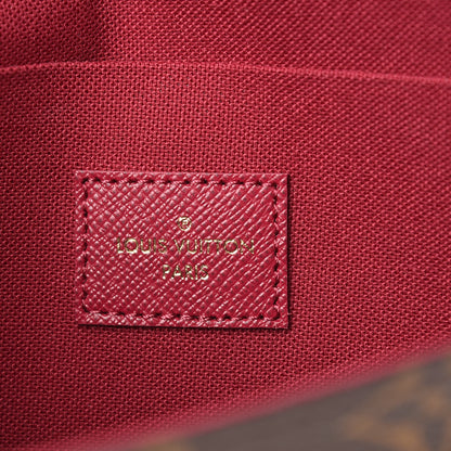 Louis Vuitton Monogram Pochette Felicie Chain Wallet Fuchsia 7 of 11