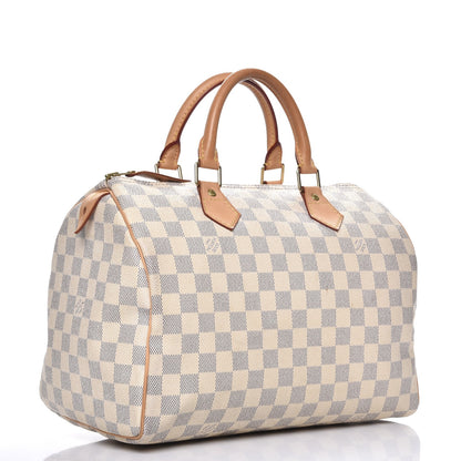 Louis Vuitton Damier Azur Speedy 30 3 of 7