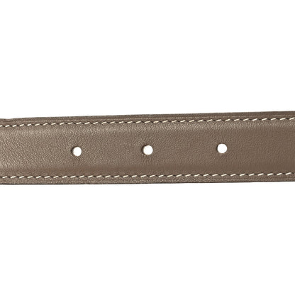Hermes Epsom Swift 24mm Escale Belt 85 85 34 White Etoupe 3 of 6