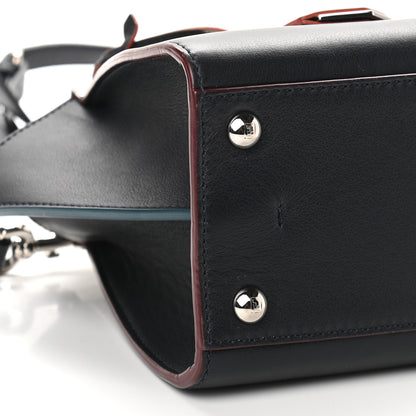 Fendi Vitello Dolce Mini 3jours Tote Blue Notte 7 of 8