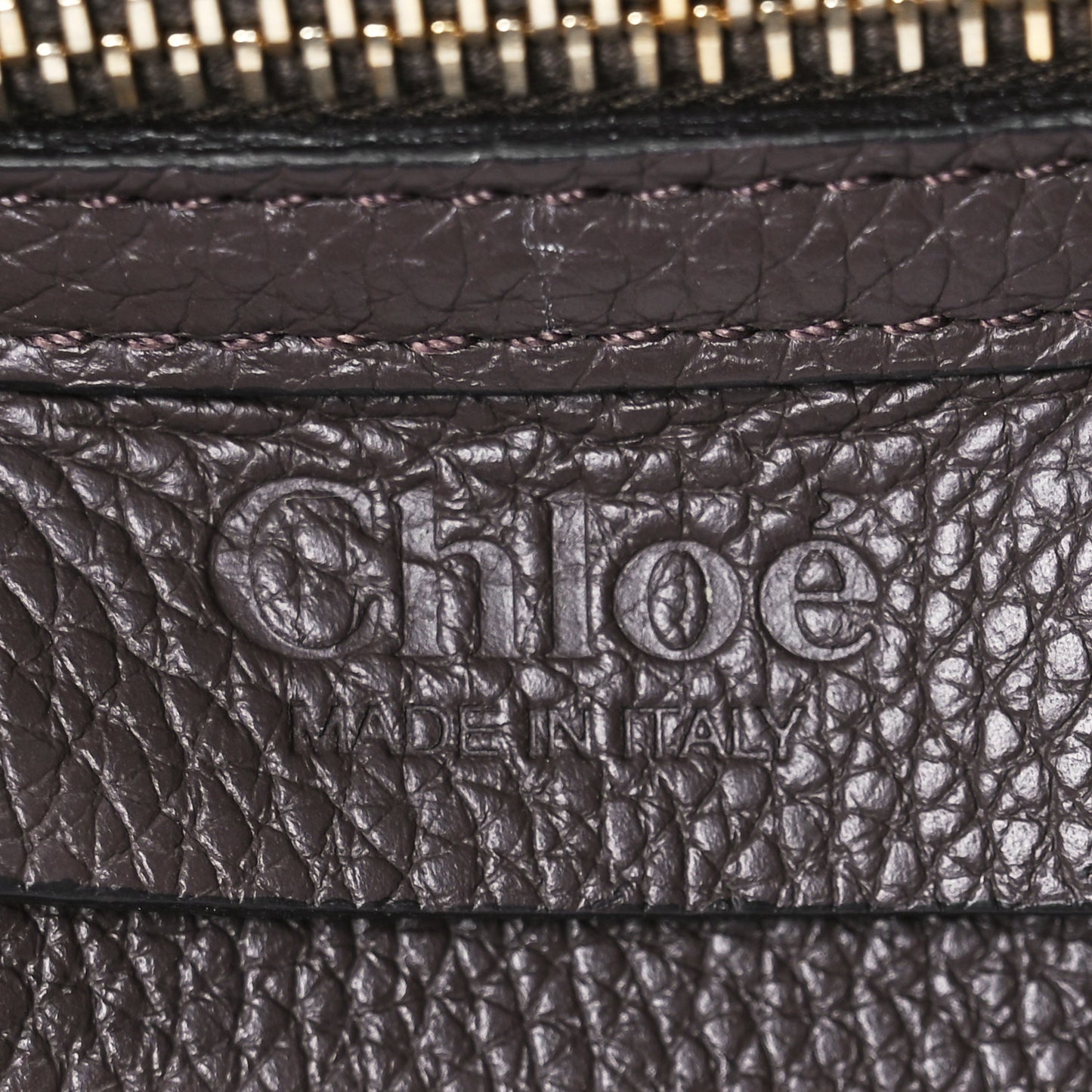 Calfskin Medium Marcie Satchel Bold Brown